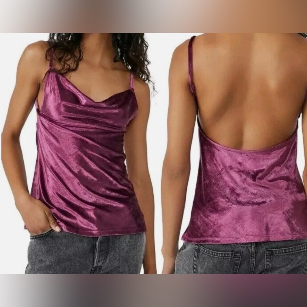 Free People Intimately All Night Velvet Camisole